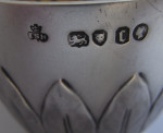 A very fine Acanthus Drinking Cup made in London in 1858 by the Royal silversmith John Samuel Hunt.