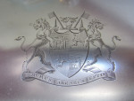 MATTHEW BOULTON.  The Dunvegan Castle Toasting Cheese Dish made in Birmingham in 1807 by Matthew Boulton.