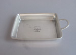 MATTHEW BOULTON.  The Dunvegan Castle Toasting Cheese Dish made in Birmingham in 1807 by Matthew Boulton.