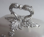 FROM THE SAMPAIO SERVICE.  An important pair of George IV Serving Dishes and Covers made in London in 1822 by Paul Storr.