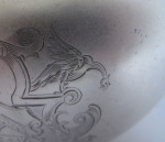 A very fine early George II Bullet Teapot made in London in 1731 by William Darker.
