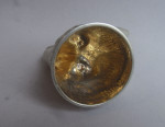 A very fine George III silver gilt Stirrup Cup, of unusual size, possible for a Lady.  Made in London in 1807 by Thomas Phipps & Edward Robinson.