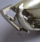 Pail Storr - An important George III Silver Gilt Salamander Creamboat made in London in 1812 by Paul Storr.