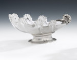 PAUL STORR - A very rare pair of Silver mounted Caviar Dishes made in London in 1838 by Paul Storr.