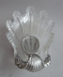PAUL STORR - A very rare pair of Silver mounted Caviar Dishes made in London in 1838 by Paul Storr.
