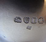 The Lowther Castle Salt Cellars.  An important set of four George III Silver Gilt Salt Cellars made in London in 1803/1804 by Digby Scott & Benjamin Smith.