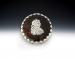 A rare William & Mary silver mounted Snuff Box made most probably in London circa 1690.