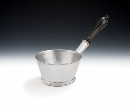 WEST COUNTRY.  A very rare George III Saucepan made by Richard Bidlake of Plymouth circa 1773.