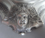 A very rare & important set of set of four George II Cast Rococo Four Seasons Candlesticks.  Made in London in 1738 by George Wickes.