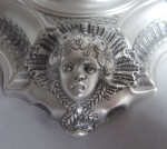 A very rare & important set of set of four George II Cast Rococo Four Seasons Candlesticks.  Made in London in 1738 by George Wickes.