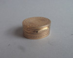 An exceptional George III 18ct Gold Vinaigrette made in London in 1799 by Giles Loyer