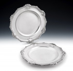 PAUL STORR - A pair of George III Sideboard Dishes made in London in 1806 by Paul Storr.