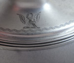 A fine set of four George III Salt Cellars made in London in 1789 by Robert Hennell.