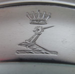 An exceptional set of four George III Serving Dishes, of outstanding weight, made in London in 1781 by Augustin Le Sage.