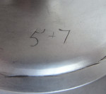 QUEEN ANNE - The Caley Tazzas - A very fine pair of Britannia Standard Tazzas made in London in 1712 by Timothy Ley.