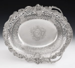 An extremely fine George II bACCHUS bREAD/fRUIT Basket made in London in 1747 by Thomas Gilpin.