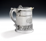 PAUL STORR - An important George III Beer Jug made in London in 1817 by Paul Storr.