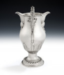 A very rare & unusual early George III Double Lipped Wine/Water Jug made in London in 1766 by George Cowles.