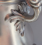 A very rare & unusual early George III Double Lipped Wine/Water Jug made in London in 1766 by George Cowles.