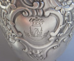 An important George II Rococo Helmet Shaped Ewer made in London in 1758 by Thomas Heming.