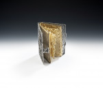 An extremely rare George III Filigree Needle Case, modelled as a book.  English and made circa 1790/1800.