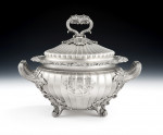 PAUL STORR - DESIGNED BY EDWARD HODGES BAILY - An important & magnificent George III Soup Tureen & cover made in London in 1819 by Paul Storr.