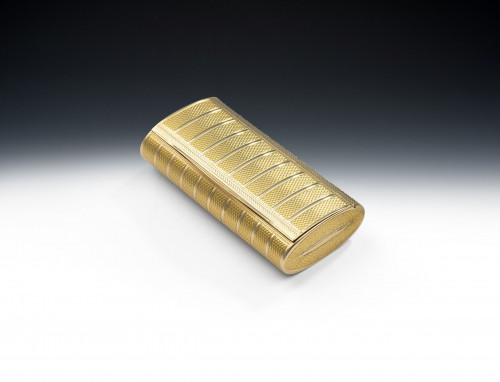 A.G. Strachan.  An outstanding George III 18ct Gold Snuff Box made in London in 1802 by Alexander James Strachan.
