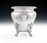 HARRIETT MELLON DUCHESS OF ST ALBANS.  aN IMPORTANT PAIR OF gEORGE IV Wine Coolers made in London in 1823 by William Bateman.