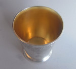 A very fine Drinking Beaker made in London in 1849 by Sebastian Crespell II.