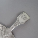 A rare George III Taylor "Heart" Caddy spoon made in Birmingham in 1812 by Joseph Taylor.