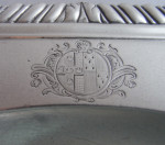 A very unusual George II Octagonal Serving/Sideboard Dish, of good size, made in London in 1759 by William Cripps.