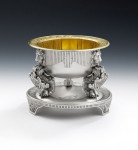 The Collection of the Earl of Lonsdale at Lowther Castle.  An important pair of George III Salt Cellars made in London in 1803 by Digby Scott & Benjamin Smith.