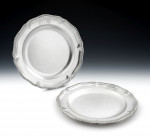 A very fine set of four early George III Serving Dishes made in London in 1761 by George Methuen.