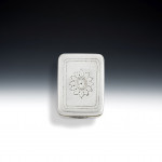 Admiral Lord Nelson.  An exceptionally rare & IMPORTANT gEORGE iii "Admiral Lord Nelson" Vinaigrette, with Trafalgar grille.  Made in London in 1805 by John Hart & Company.