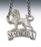 A very rare early George III Armorial Wine Label made, almost certainly, in London 1769.