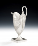 HESTER BATEMAN.  A very fine George III Helmet Cream Jug made in London in 1789 by Hester Bateman.