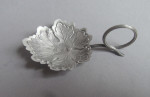 A very rare Leaf form Caddy Spoon made in Birmingham in 1840 by Taylor & Perry.