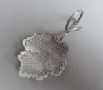 A very rare Leaf form Caddy Spoon made in Birmingham in 1840 by Taylor & Perry.