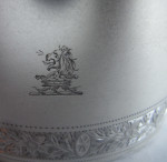 A very fine George III "Can" Shaped Milk Jug made in London in 1793 by Charles Chesterman II.