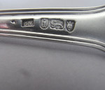 An exceptionally fine pair of George III Salad Servers made in London in 1784 by George Smith.
