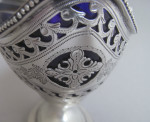 A very pretty George III Sugar Basket made in London in 1787 by Charles Chesterman II