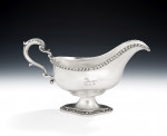 A fine pair of early George III Sauceboats made in London in 1763 by John Henry Vere & William Lutwyche.
