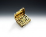 A rare George III Vinaigrette made in Birmingham in 1819 by John Bettridge.