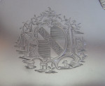 A rare early George III Suite of Salvers, in sizes, made in London in 1765 by John Crouch I & Thomas Hannam