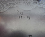 GLASGOW.  A very fine George II Salver made in Glasgow circa 1745 by James Glen.