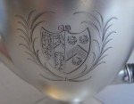 STOURHEAD INTEREST.  a VERY FINE gEORGE iii aRGYLE MADE IN lONDON IN 1784 BY wILLIAM pLUMMER.