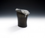 A very fine George II Scottish Standing Snuff Canister made circa 1735.