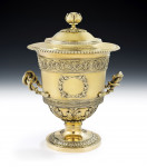 YORKSHIRE RACING INTEREST.  An important George III Silver Gilt Cup & Cover.  Made in London in 1809 by Benjamin & James Smith.