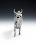 A rare Cow Creamer made in London in 1867 by Robert Hennell III