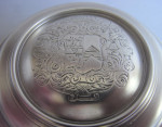 BENJAMIN PYNE.  An exceptional George I Britannia Standard Toilet Box made in London in 1719 by Benjamin Pyne.